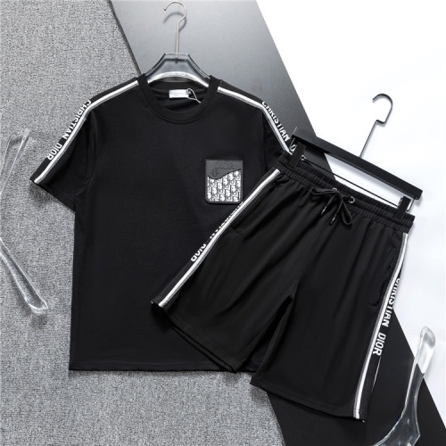 Christian Dior Tracksuits Short Sleeved For Men #1218941 $48.00 USD, Wholesale Replica Christian Dior Tracksuits