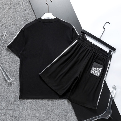 Replica Christian Dior Tracksuits Short Sleeved For Men #1218941 $48.00 USD for Wholesale