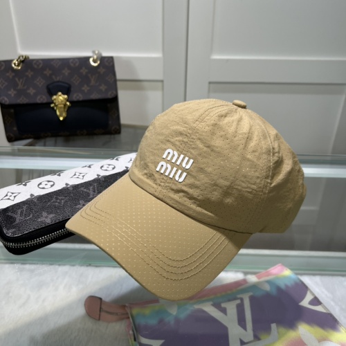 MIU MIU Caps #1219037 $25.00 USD, Wholesale Replica MIU MIU Caps