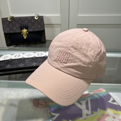 MIU MIU Caps #1219041 $25.00 USD, Wholesale Replica MIU MIU Caps