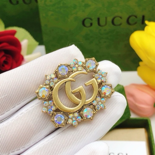 Replica Gucci Brooches For Women #1219066 $32.00 USD for Wholesale