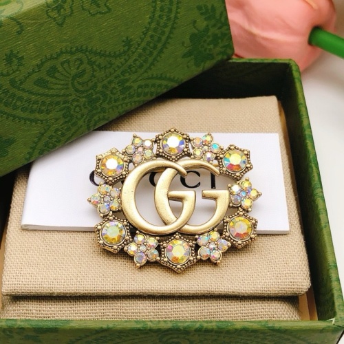 Replica Gucci Brooches For Women #1219066 $32.00 USD for Wholesale