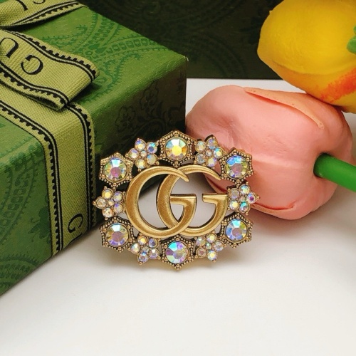 Replica Gucci Brooches For Women #1219066 $32.00 USD for Wholesale