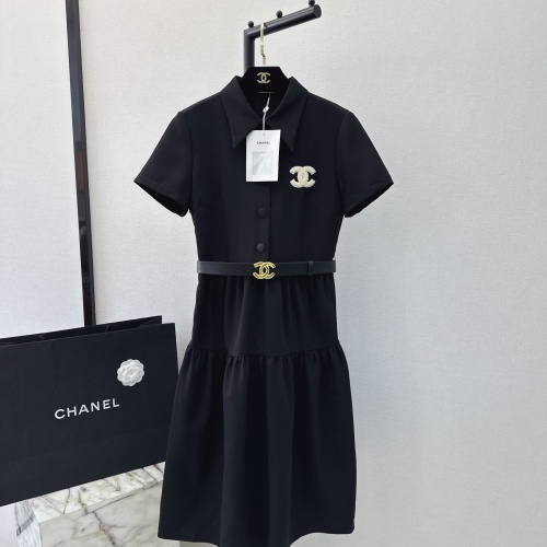 Chanel Dresses Short Sleeved For Women #1219071 $132.00 USD, Wholesale Replica Chanel Dresses