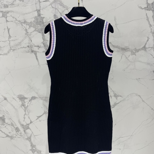 Replica Chanel Dresses Sleeveless For Women #1219073 $122.00 USD for Wholesale