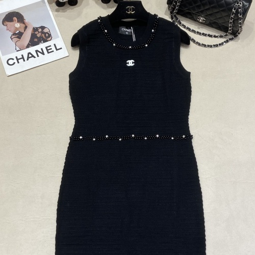 Chanel Dresses Sleeveless For Women #1219074 $108.00 USD, Wholesale Replica Chanel Dresses