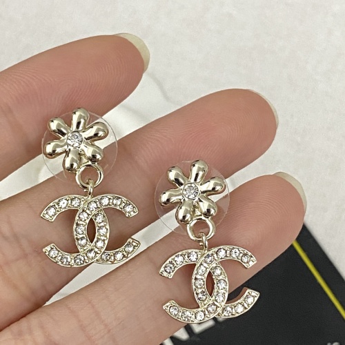 Replica Chanel Earrings For Women #1219088 $27.00 USD for Wholesale