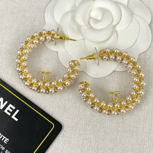 Replica Chanel Earrings For Women #1219090 $34.00 USD for Wholesale