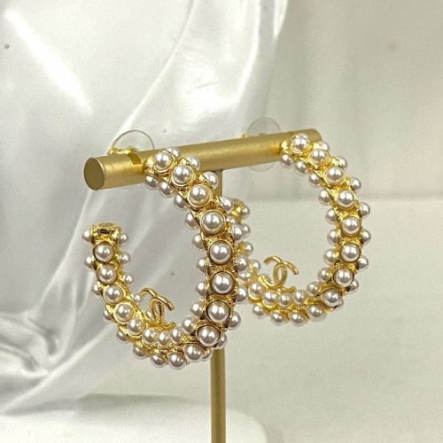 Replica Chanel Earrings For Women #1219090 $34.00 USD for Wholesale