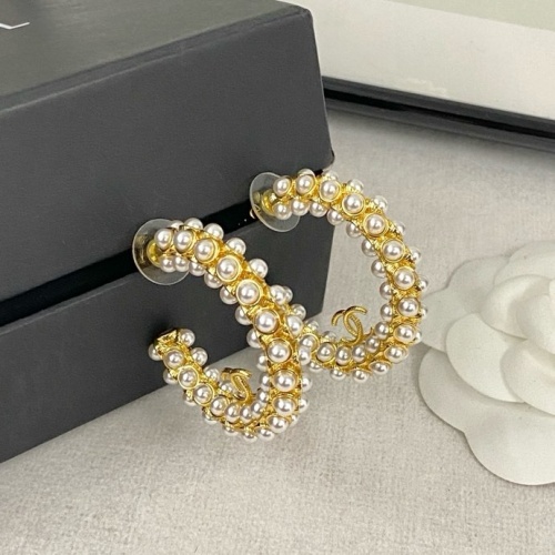 Replica Chanel Earrings For Women #1219090 $34.00 USD for Wholesale