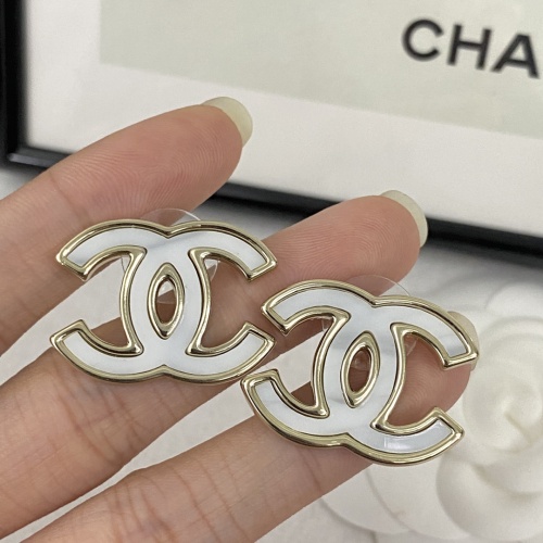 Replica Chanel Earrings For Women #1219095 $27.00 USD for Wholesale