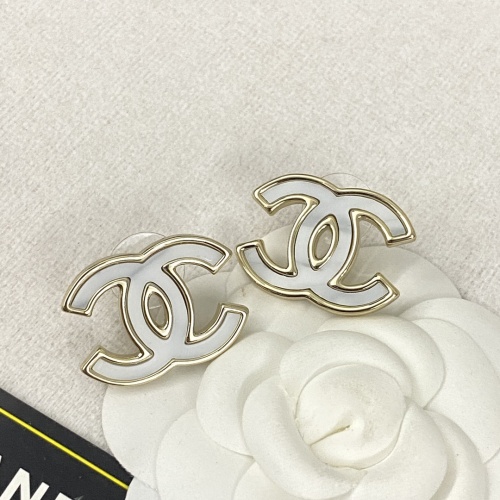 Replica Chanel Earrings For Women #1219095 $27.00 USD for Wholesale