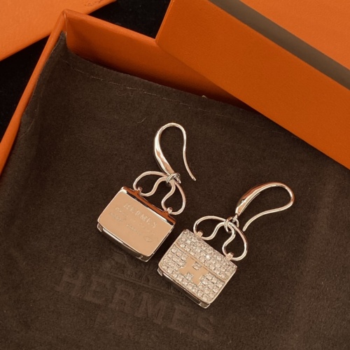 Replica Hermes Earrings For Women #1219106 $29.00 USD for Wholesale