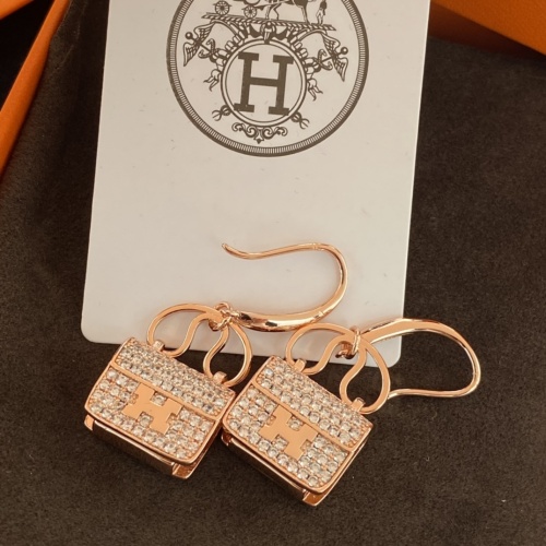 Hermes Earrings For Women #1219110 $29.00 USD, Wholesale Replica Hermes Earrings