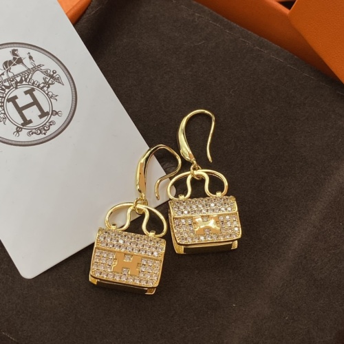 Hermes Earrings For Women #1219111 $29.00 USD, Wholesale Replica Hermes Earrings