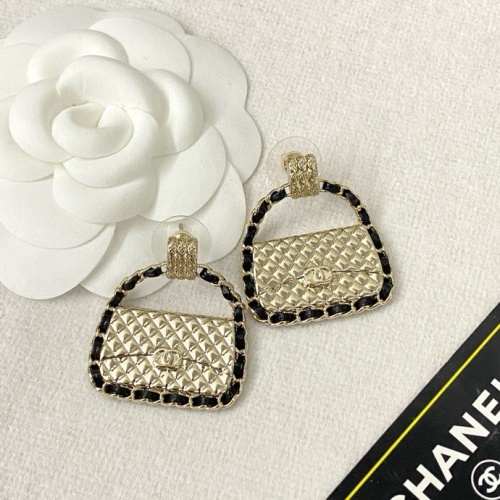 Replica Chanel Earrings For Women #1219114 $32.00 USD for Wholesale