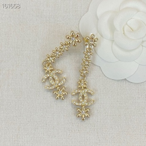 Replica Chanel Earrings For Women #1219116 $32.00 USD for Wholesale