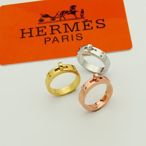 Replica Hermes Rings #1219121 $25.00 USD for Wholesale