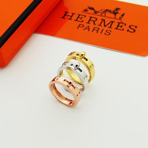 Replica Hermes Rings #1219123 $25.00 USD for Wholesale