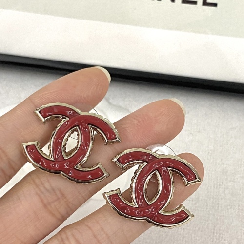 Replica Chanel Earrings For Women #1219133 $27.00 USD for Wholesale