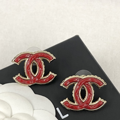 Replica Chanel Earrings For Women #1219133 $27.00 USD for Wholesale