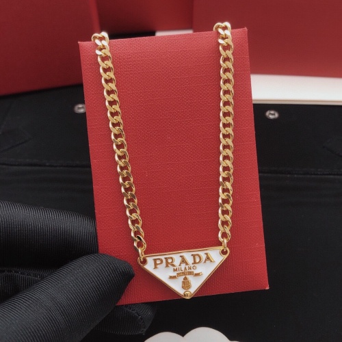 Prada Necklaces #1219155 $29.00 USD, Wholesale Replica Prada Necklaces