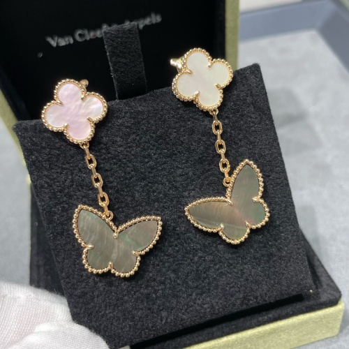 Van Cleef &amp; Arpels Earrings For Women #1219214 $76.00 USD, Wholesale Replica Van Cleef &amp; Arpels Earrings