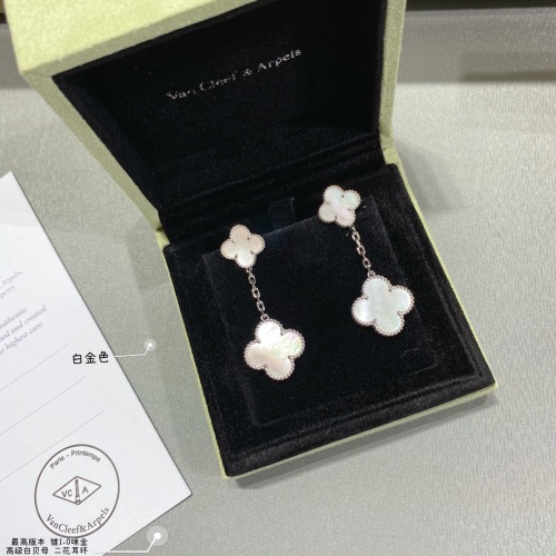 Replica Van Cleef & Arpels Earrings For Women #1219215 $82.00 USD for Wholesale