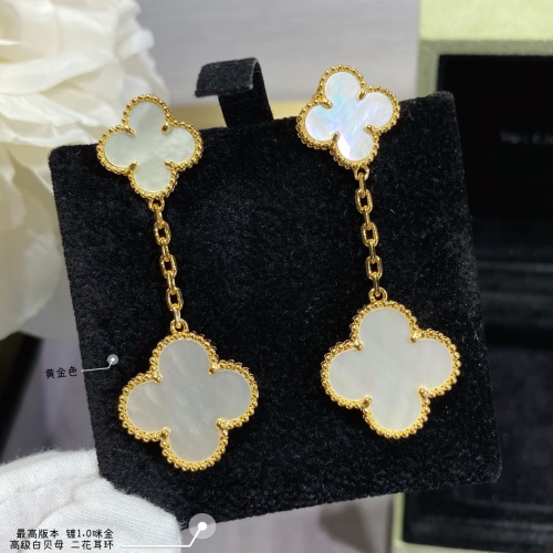 Van Cleef &amp; Arpels Earrings For Women #1219216 $82.00 USD, Wholesale Replica Van Cleef &amp; Arpels Earrings