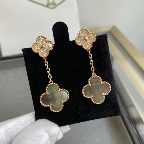 Van Cleef &amp; Arpels Earrings For Women #1219219 $76.00 USD, Wholesale Replica Van Cleef &amp; Arpels Earrings