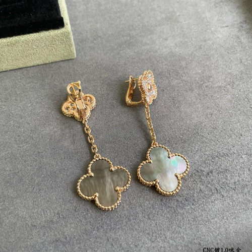 Replica Van Cleef & Arpels Earrings For Women #1219219 $76.00 USD for Wholesale