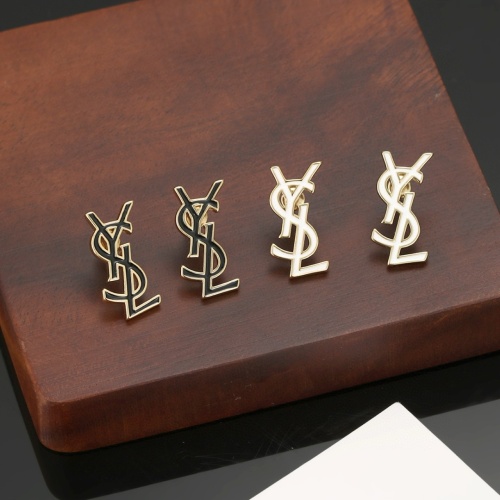 Replica Yves Saint Laurent YSL Earrings For Women #1219268 $25.00 USD for Wholesale