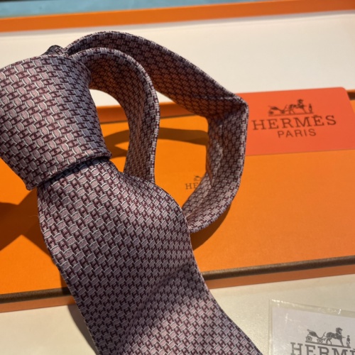 Replica Hermes Necktie For Men #1219277 $34.00 USD for Wholesale