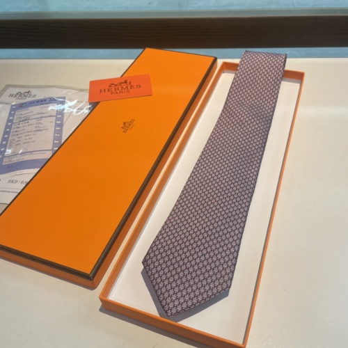 Replica Hermes Necktie For Men #1219277 $34.00 USD for Wholesale