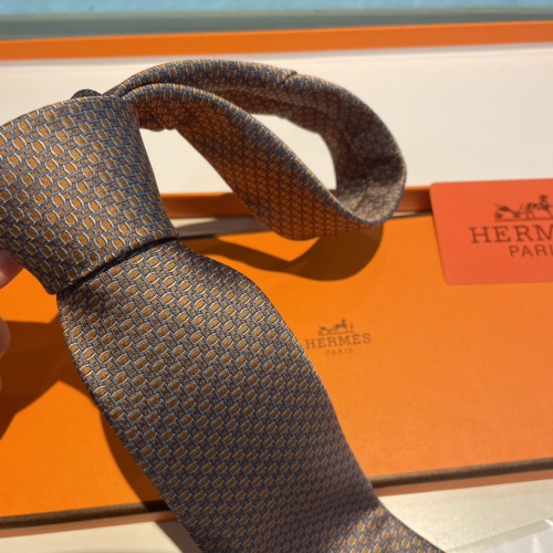 Replica Hermes Necktie For Men #1219278 $34.00 USD for Wholesale