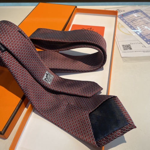 Replica Hermes Necktie For Men #1219279 $34.00 USD for Wholesale