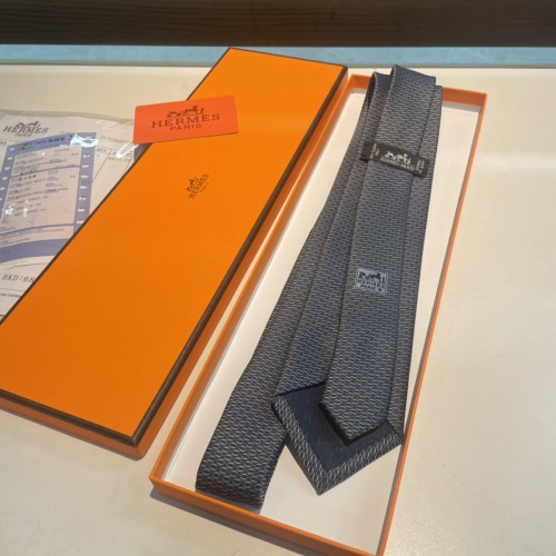 Replica Hermes Necktie For Men #1219281 $34.00 USD for Wholesale