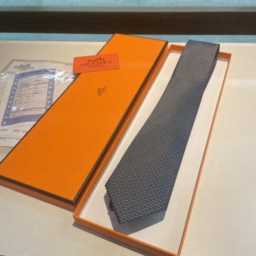 Replica Hermes Necktie For Men #1219281 $34.00 USD for Wholesale