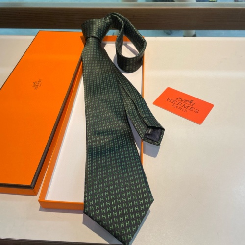 Replica Hermes Necktie For Men #1219282 $34.00 USD for Wholesale