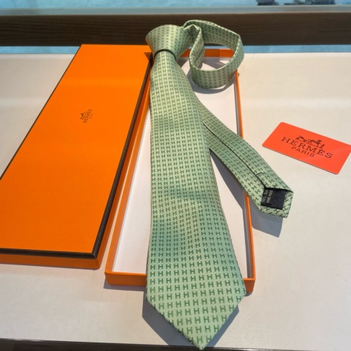 Replica Hermes Necktie For Men #1219283 $34.00 USD for Wholesale