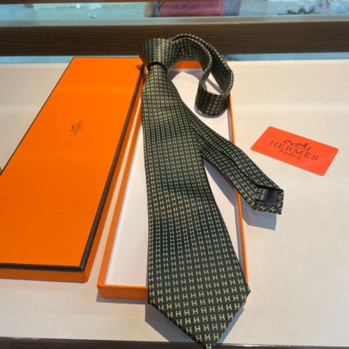 Replica Hermes Necktie For Men #1219285 $34.00 USD for Wholesale