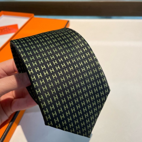 Replica Hermes Necktie For Men #1219285 $34.00 USD for Wholesale