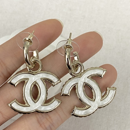 Replica Chanel Earrings For Women #1219287 $32.00 USD for Wholesale