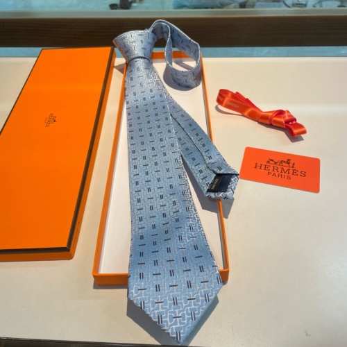 Replica Hermes Necktie For Men #1219288 $34.00 USD for Wholesale