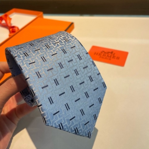 Replica Hermes Necktie For Men #1219288 $34.00 USD for Wholesale