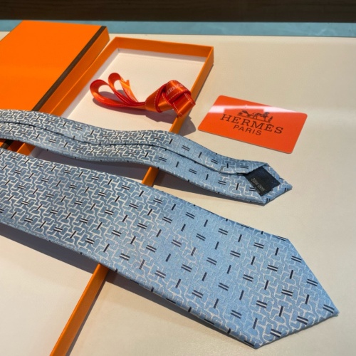 Replica Hermes Necktie For Men #1219288 $34.00 USD for Wholesale