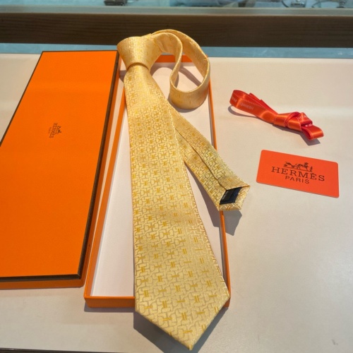 Replica Hermes Necktie For Men #1219290 $34.00 USD for Wholesale