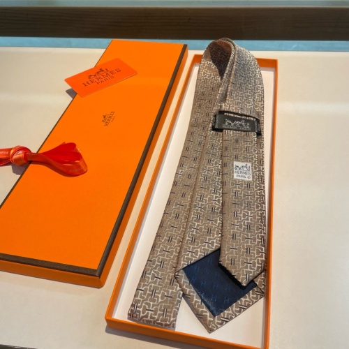 Replica Hermes Necktie For Men #1219291 $34.00 USD for Wholesale