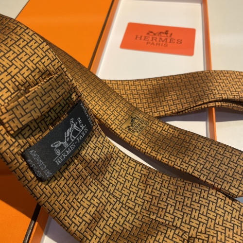 Replica Hermes Necktie For Men #1219295 $34.00 USD for Wholesale