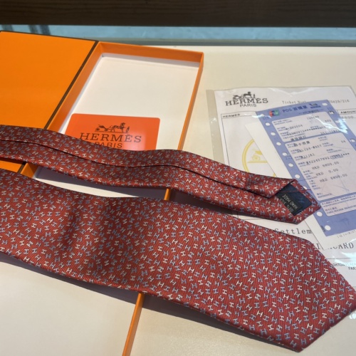 Replica Hermes Necktie For Men #1219297 $34.00 USD for Wholesale